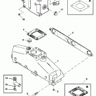 5.7L (2 BBL.)  GM 350 V-8 1996 0F601000 THRU 0K001526 Exh. manifold and cast iron exh. elbow(5.7l  /  5.7lx al...