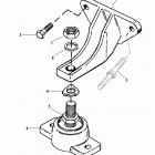 7.4L BRAVO (MPI)(GEN. VI)    GM 454 V-8 1998-2000 0L010003 THRU 0M024330 Крепление двигателя