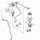 7.3L (BRAVO & MIE) DIESEL  NAV 444 V-8 1994-1996 0F060000 AND UP Fuel filter and bracket (inboard)