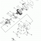 7.4L BRAVO    GM 454 V-8 1988-1991 0B771113 THRU 0D603117 Alternator(motorola #8mr2039k)