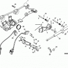 4.5L MPI 250 Alpha/Bravo EC 2A441953 & Up Shift bracket, alpha