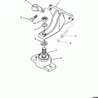 4.3L (GEN +) (2 BBL.)    GM 262 V-6 1998 0L010044 THRU 0M614999 Крепление двигателя