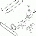 3.0L    GM 181 I/L4 1A002000 THRU 1A020543 Steering components