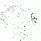 4.3L (GEN +) (2 BBL.)    GM 262 V-6 1998 0L010044 THRU 0M614999 Shift bracket(bravo engines)