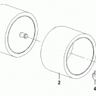 CMD 2.8 EI 165 88005001 THRU 88005167 Воздухозаборник