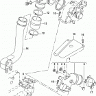 2.5L SDI 75 I5 ANF001003 & Up Глушитель
