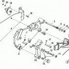 D1.7L DTI 0M055000 THRU 0M999999 Shift bracket