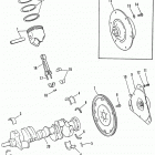 7.4L BRAVO    GM 454 V-8 1988-1991 0B771113 THRU 0D603117 Коленчатый вал, поршни и шатуны