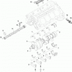 5.0L MPI ALPHA/BRAVO 1A623185 & Up Cylinder block, camshaft and crankshaft