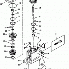 BRAVO THREE 0B664190 THRU 0F729999 Driveshaft housing and drive gears