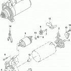 4.2L TDI V8 CEM001042 & Up Starter components