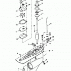 ALPHA ONE (GEN.II)    1996-1997 0F680000 THRU 0K999999 Gear housing(driveshaft)(standard rotation)