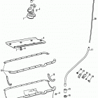 7.4L BRAVO    GM 454 V-8 1988-1991 0B771113 THRU 0D603117 Oil pan and oil pump(cast oil pan)