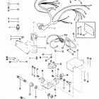 175  (2 BBL.)    GM 262 V-6  1987 0B527955 THRU 0B773242 Wiring harness and electrical components