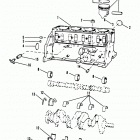 3.0L    GM 181 I/L4  1987-1989 0B450801 THRU 0C856558 Cylinder block, piston and bearings (120-2.5l  /  135 ci...
