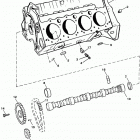 454 EFI  (GEN. V)     GM 454 V-8 1994-1996 0F115700 THRU 0F802349 Cylinder block and camshaft