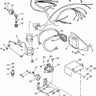 7.4L BRAVO (GEN. V)    GM 454 V-8 1992-1996 0D603118 THRU 0F800699 Wiring harness  /  electrical(mounted on exhaust elbow)t...