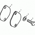 ALPHA ONE (GEN.II)    1998 AND UP 0L100040 & Up Gimbal housing cover