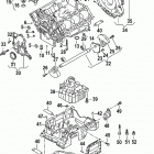 3.0L TDI 100 SD ALL & Up Cylinder block, w  /   balance shaft and oil sump