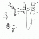 454 EFI  (GEN. V)     GM 454 V-8 1994-1996 0F115700 THRU 0F802349 Senders and harness bracket