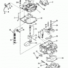 4.3L (GEN II) (2 BBL.)    GM 262 V-6 1992-1993 0D714107 THRU 0F000877 Carburetor(mercarb-2 barrel)