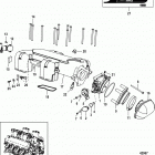 8.2L Mag (Base Model) 1A351597 & Up Throttle body, mechanical throttle-shift