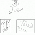 454 MAG. BRAVO (GEN. V)     GM 454 V-8 1996-1997 0F801700 THRU 0K999999 Oil reservoir bottle and bracket