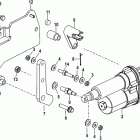 4.5L MPI 200 Alpha/Bravo 2A441953 & Up Shift bracket, digital throttle and shift