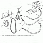 4.3L (GEN II) (2 BBL.)      GM 262 V-6 1996 0F601127 THRU 0F802999 Power steering components
