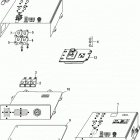 CMD QSD 2.0 EI 115 88200499 THRU 88200999 Electrical components, vessel interface panel (vip) (48 ...