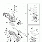 5.0L MPI ALPHA/BRAVO 0M600000 THRU 0W059999 Exhaust manifold and elbow