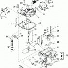 4.3L (GEN II) (2 BBL.)      GM 262 V-6 1996 0F601127 THRU 0F802999 Carburetor(mercarb - 2 barrel)