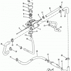 4.3L (GEN II) (2 BBL.)    GM 262 V-6 1992-1993 0D714107 THRU 0F000877 Standard cooling system