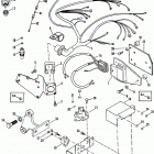 7.4L BRAVO    GM 454 V-8 1988-1991 0B771113 THRU 0D603117 Wiring harness, electrical and ignition