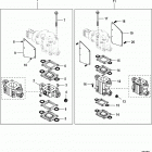 4.3L CARB ALPHA/BRAVO 1A063240 & Up Exhaust risers