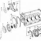 350 MAG MPI ALPHA/BRAVO 0L331599 THRU 0M299999 Water pump and front cover