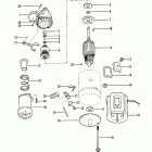 165 (2 BBL.)  MERCURY 224 I/L4  1987 0B434941 THRU 0B774251 Стартер