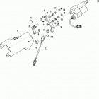 5.0L MPI ALPHA/BRAVO 1A623185 & Up Shift bracket, digital throttle shift