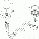 5.0L CARB ALPHA/BRAVO 0W650000 & Up Remote oil filter(accessory kit)