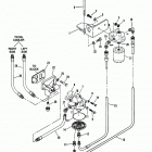 7.3L (BRAVO & MIE) DIESEL  NAV 444 V-8 1994-1996 0F060000 AND UP Oil filter and hoses (stern drive)