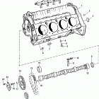 350 MAG MPI ALPHA/BRAVO 0L010019 THRU 0L339999 Cylinder block and camshaft
