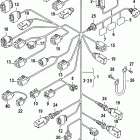 3.0L TDI 100 V6 BSP000904 & Up Wiring harness, engine