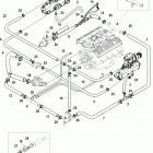 5.0L MPI ALPHA/BRAVO 0W310000 THRU 0W649999 Standard cooling system (bravo)(single and 3 point drain...