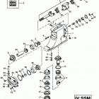 ALPHA ONE SS            1986-1989 ALL THRU none Driveshaft housing and gear assembly(iv ssm)