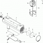 5.0L MPI ALPHA/BRAVO 1A623185 & Up Closed cooling system, heat exchanger