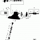 ALPHA ONE SS            1986-1989 ALL THRU none Driveshaft housing and gear assembly(iii)