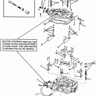 4.3L (GEN II) (2 BBL.)   GM 262 V-6 1993-1995 0F000878 THRU 0F601126 Carburetor(weber)
