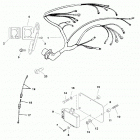 4.3L (GEN +) (2 BBL.)    GM 262 V-6 1998 0L010044 THRU 0M614999 Wiring harness and electrical components