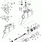BRAVO XR ONE 0L914990 THRU 0W239999 Gear housing(bravo one xr sportmaster)