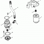 200  (2 BBL.)   GM 305 V-8  1987 0B525982 THRU 0B774444 Oil filter and adaptor(s  /  n-0f114689 & below)